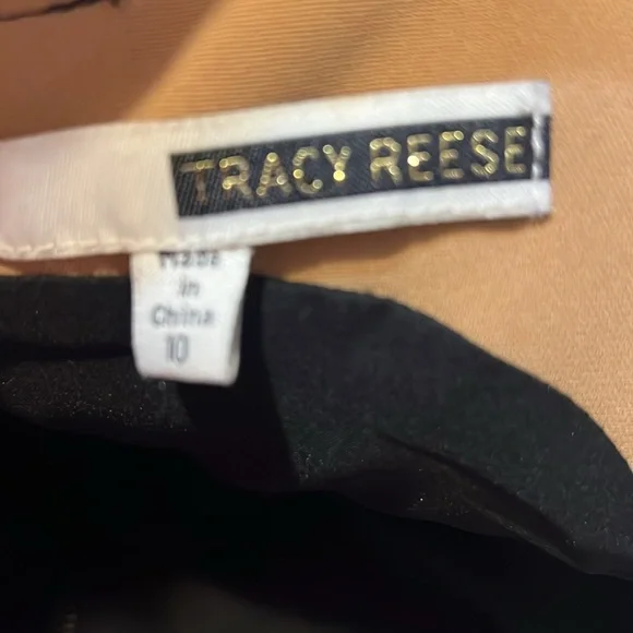 TRACY REESE 100% Lamb Leather Dress - Picture 10 of 14